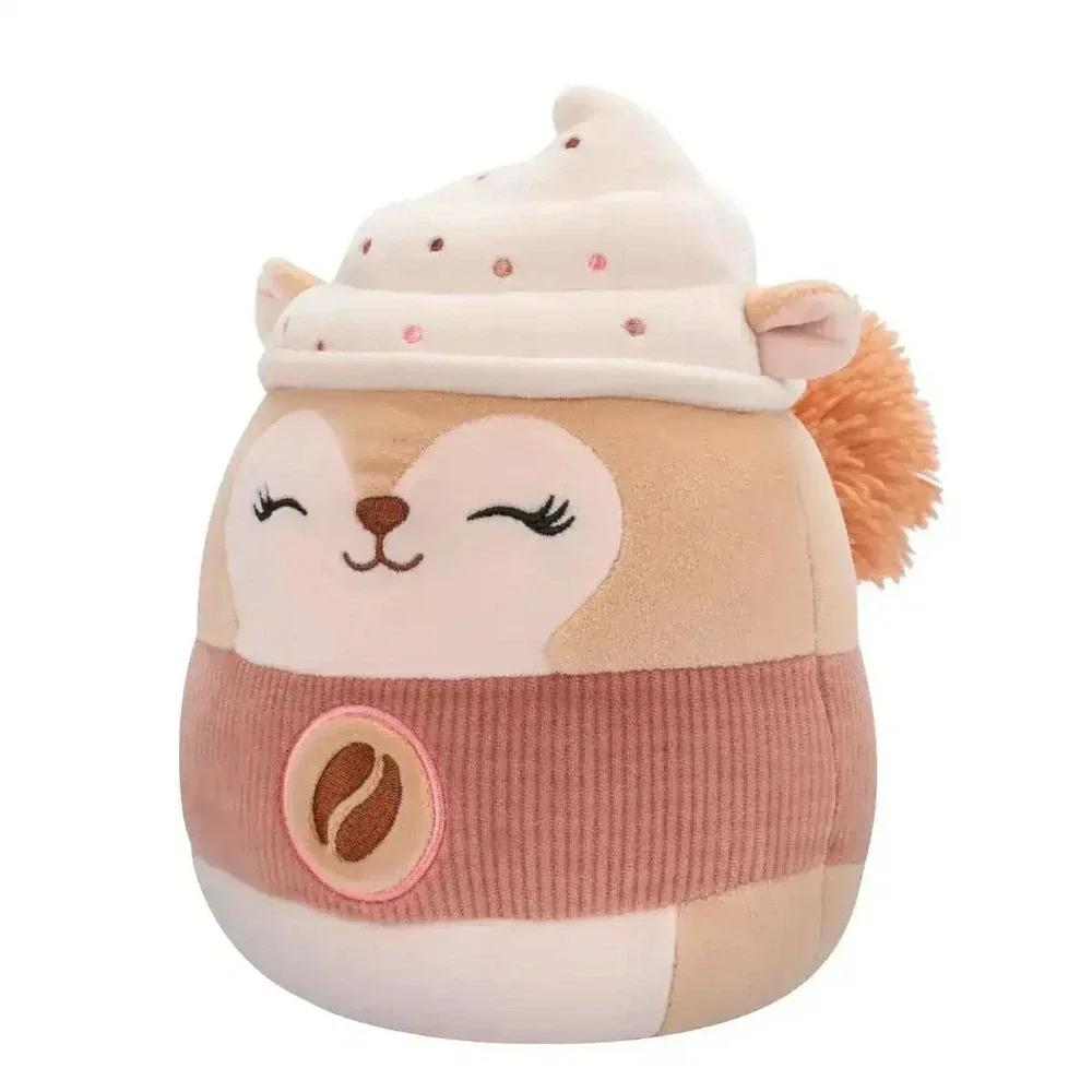 Squishmallows 8 Inch Reza the Latte Squirrel‎ Plush #2235 New with Tags